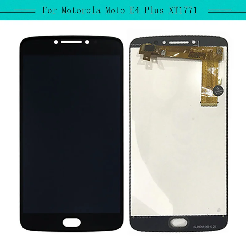 

Tested 1pcs For Motorala Moto E4 XT1767 XT1768 E4 plus XT1710 full LCD Display Assembly Complete with touch Screen Replacement