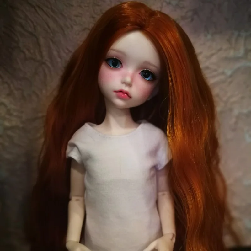 

2019 New Arrival 1/6 BJD Doll BJD/SD Lovely Cute Doll With Freckles For Baby Girl Birthday Gift Present 5