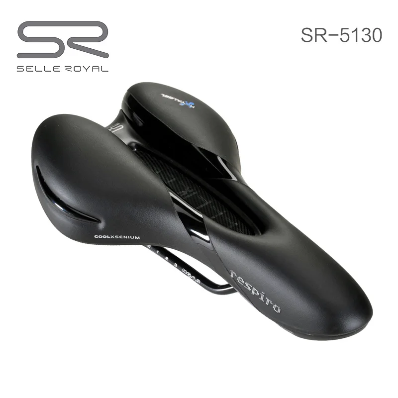 Authentic Italian SELLE ROYAL comfortable bicycle saddle hollow silica