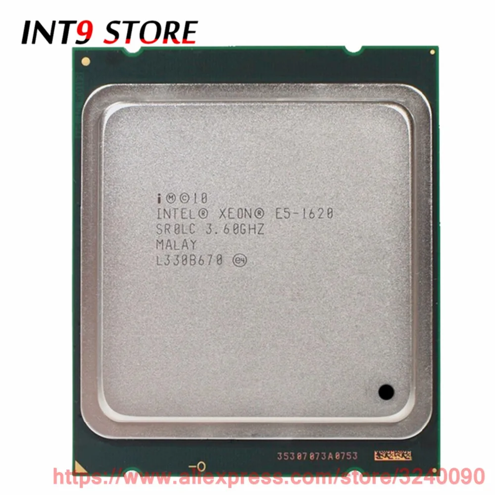 Intel Xeon CPU E5 1620 SR0LC 3.60GHz Quad Core 10M LGA2011 E5 1620 ...