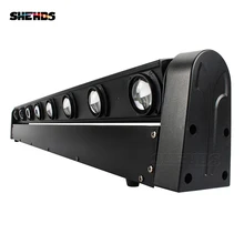 Fast Shipping 8x12W RGBW Multicolor LED Bar Beam Moving Head Light For DJ's Sets Venue With Strong Daylight