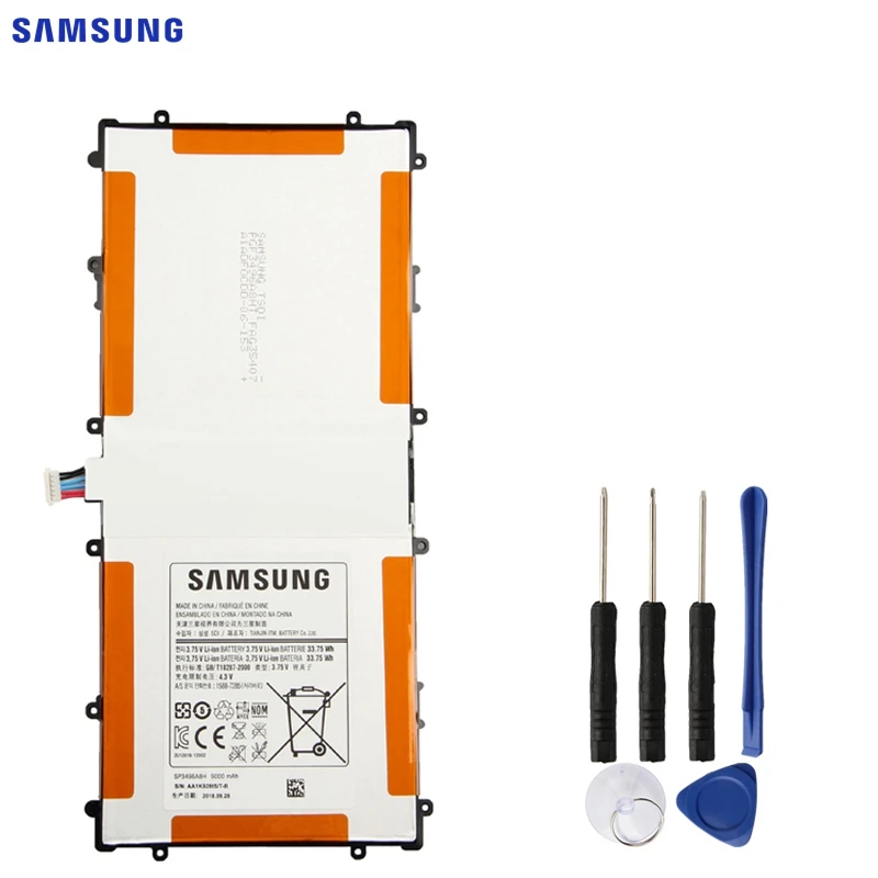 Samsung сменный аккумулятор SP3496A8H для samsung Google Nexus 10 GT-P8110 HA32ARB аутентичный Аккумулятор для планшета 9000 мАч