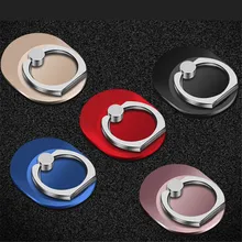 UVR 360 Degree Oval Finger Ring Smartphone Stand Holder Mobile Phone Holder Stand For iPhone iPad