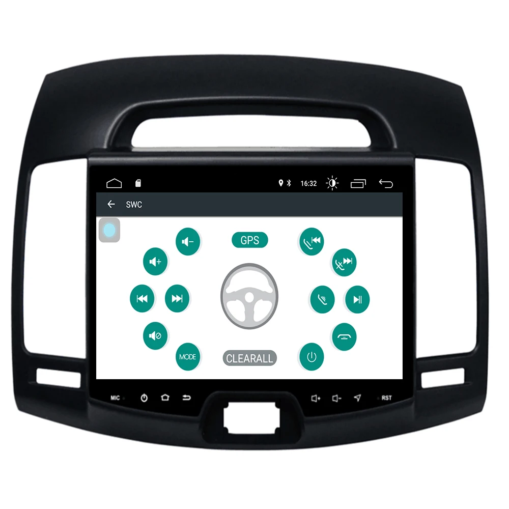 Clearance 2G+16G Android 9.1 4G Car Radio Multimedia Video Player Navigation GPS WiFi 2 din For Hyundai Elantra HD 2006-2010 no dvd 2