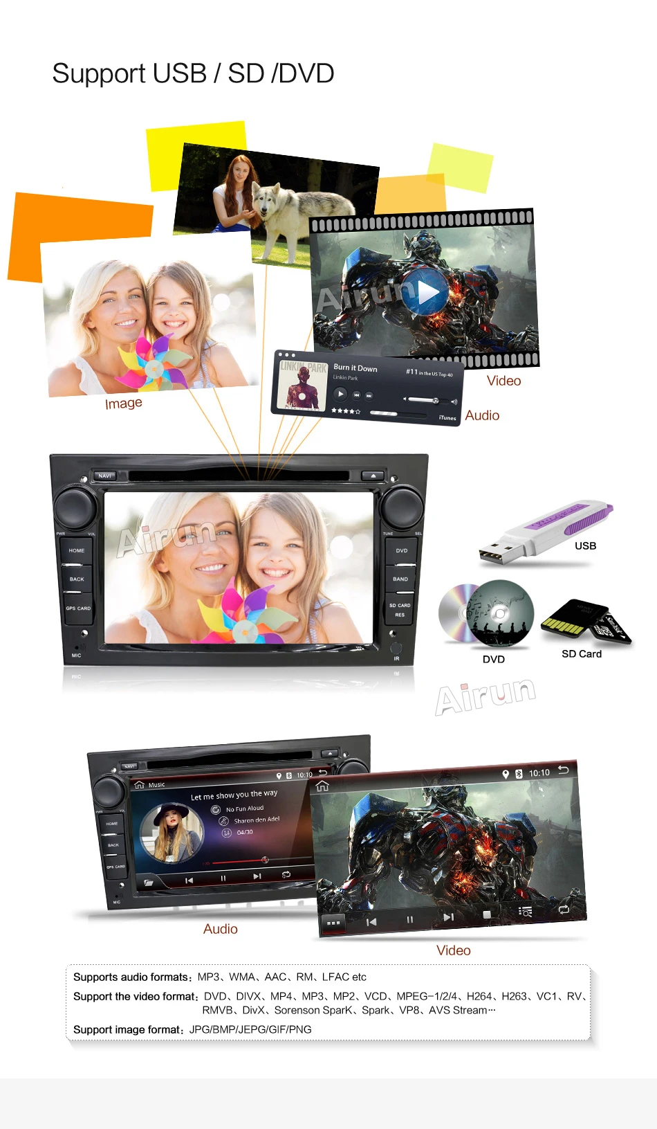 Excellent HD 1024 Quad Core Android 7.1 Car tape recorder GPS DVD Player For Opel Astra H Vectra Corsa Zafira B C G support OBD2 DVR 17
