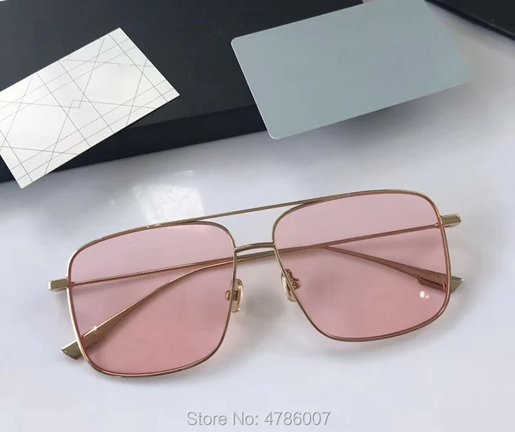 Лягушка зеркало для мужчин wo Мужская поляризованная защита от ультрафиолета, от солнца очки модные высококачественные брендовые дизайнерские крутые вождения Пилот солнцезащитные очки - Lenses Color: Pink