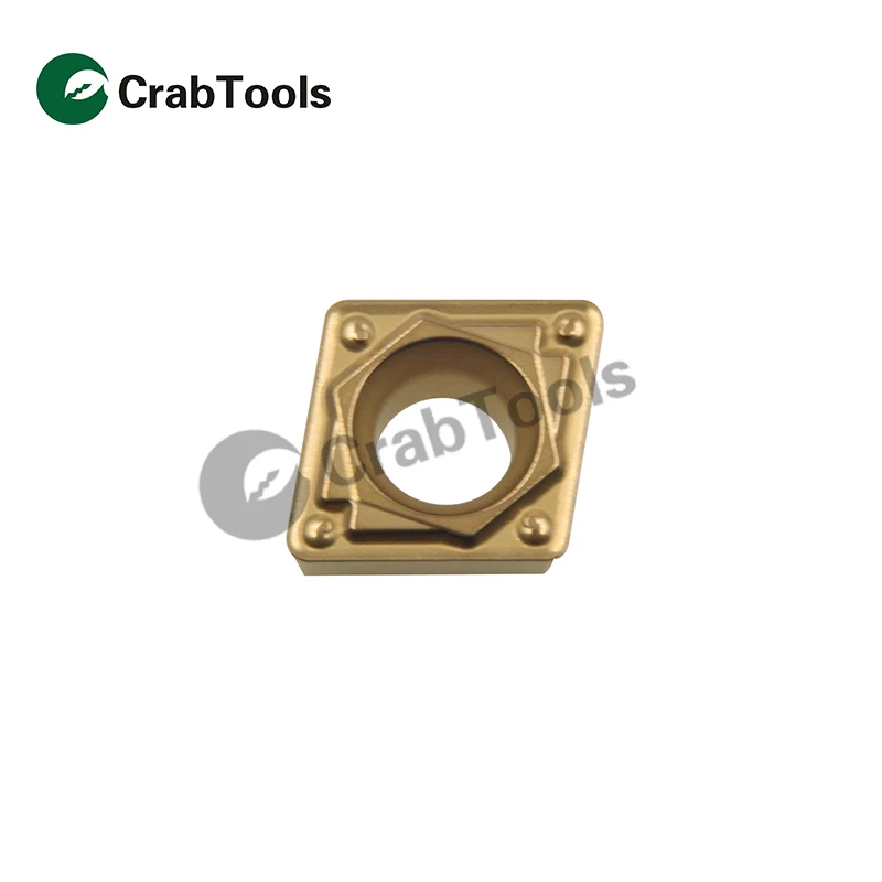 

Crab Tools KYOCERA 10PC CPMH090308HQ CA5525 Metal Turning Lathe Tools Turning Cutter Carbide Insert CNC Tool Tip Machine