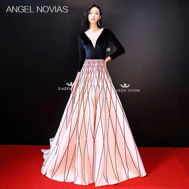 Long Sleeve Evening Gowns