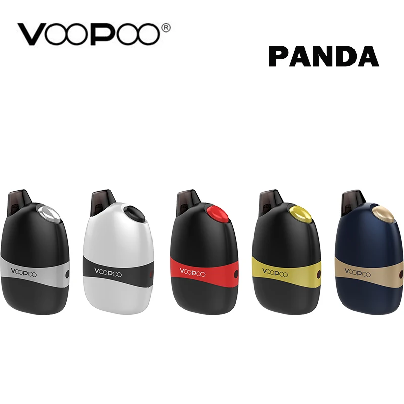 

Original VOOPOO Panda Pod Kit POD SYSTEM 5ml capacity with 1100mAh built-in Battery Electronic Cigarette pod Vaporizer Kits