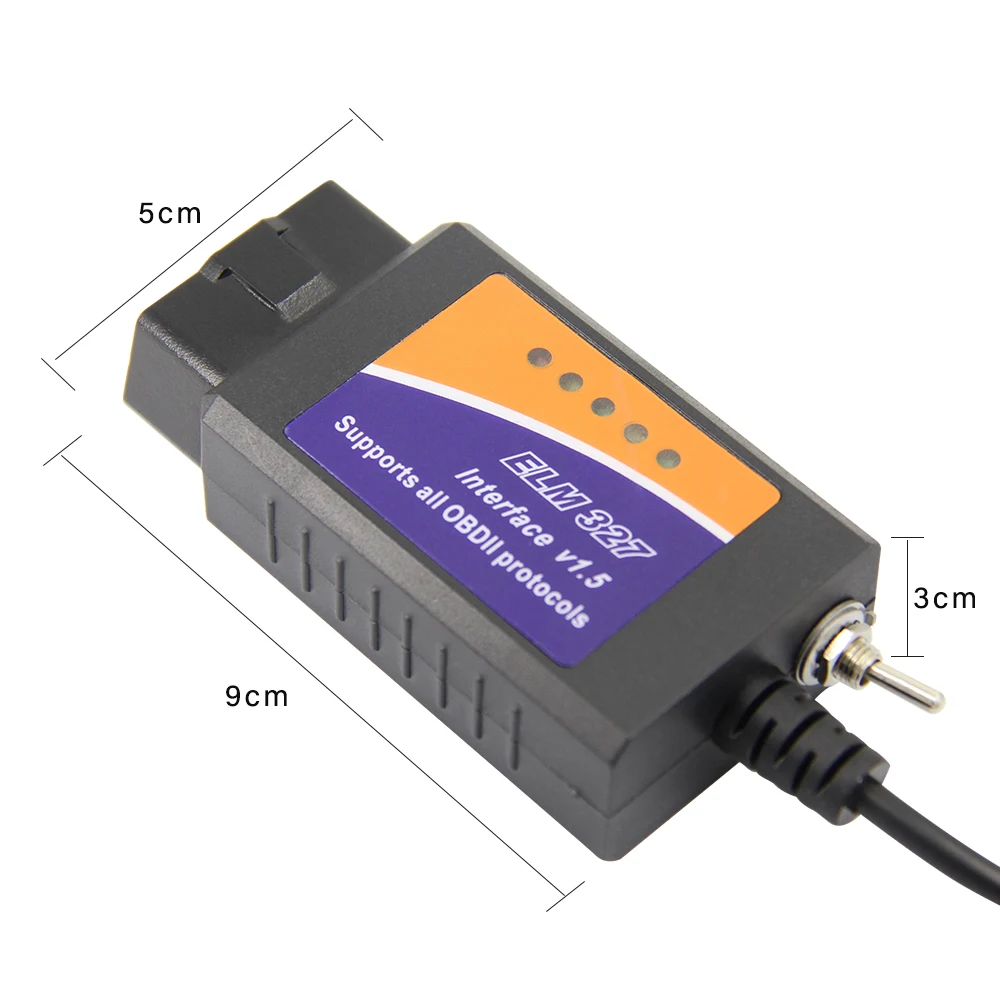 elm 327 V1.5 USB PIC18F25K80 CH340 для forscan для Elmconfig диагностики автомобиля obd2 сканер elm327 usb HS CAN/ms может переключаться