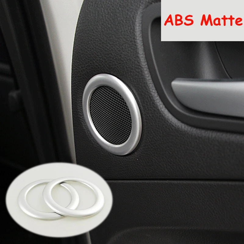 

ABS Пластик для Ford C-MAX 2013 2014 2015 аксессуары для автомобиля задняя дверь выше внутренний спикер аудио Рог кольцо крышки отделкой стайлинга автомобилей