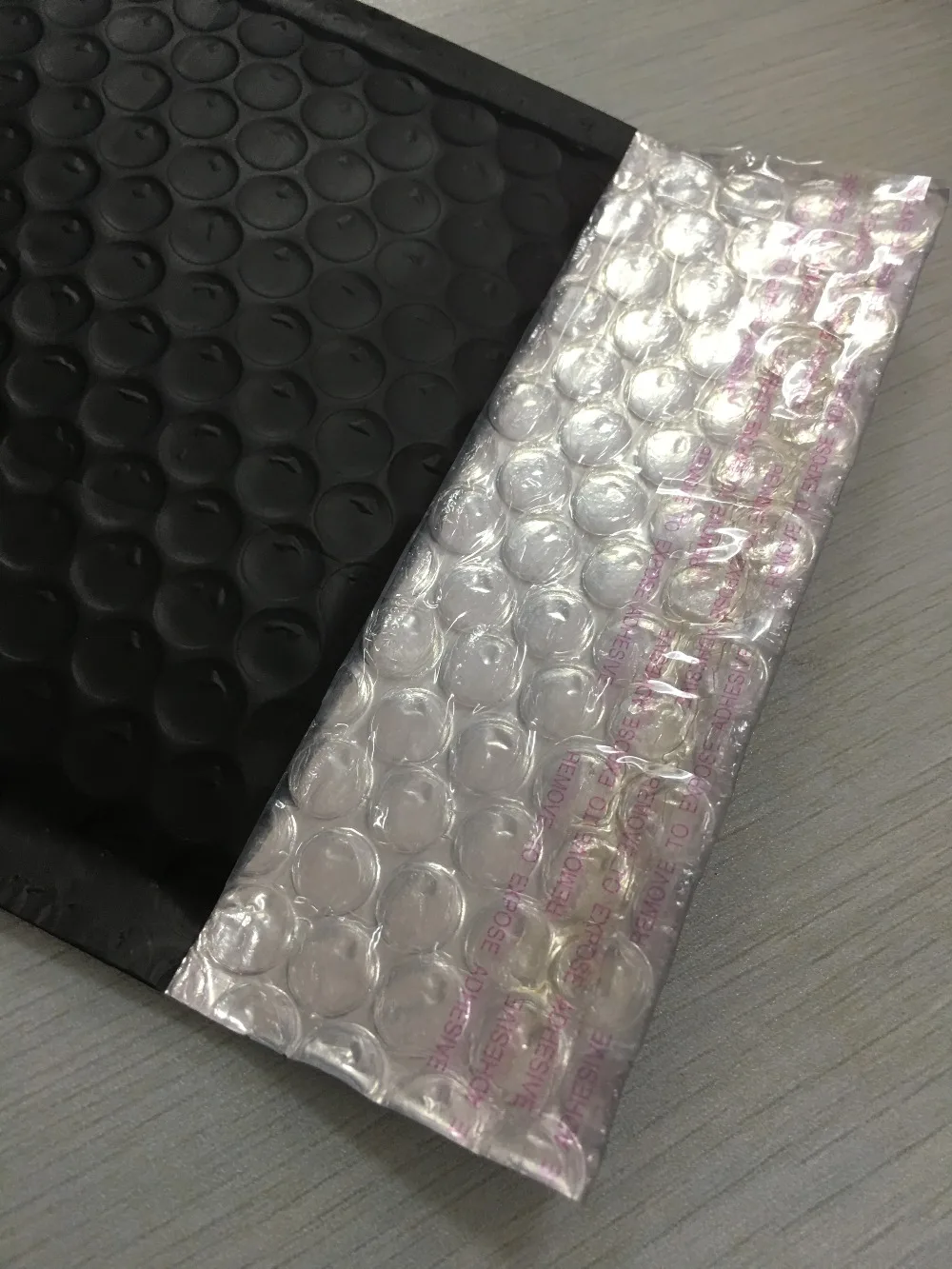 Черная упаковка сумка(внутренний размер 13*17 см) 50 шт./лот пузырчатые почтовые коробки матовый металлический конверт Подарочная упаковка Сумки