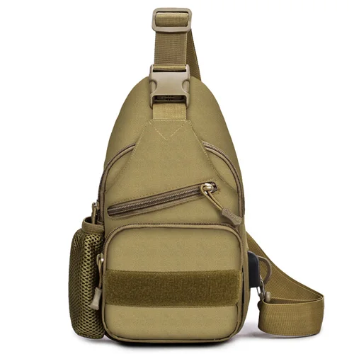 Tactical Sling Bag Waterproof Molle Hunting Belt Bag Military Camping ...