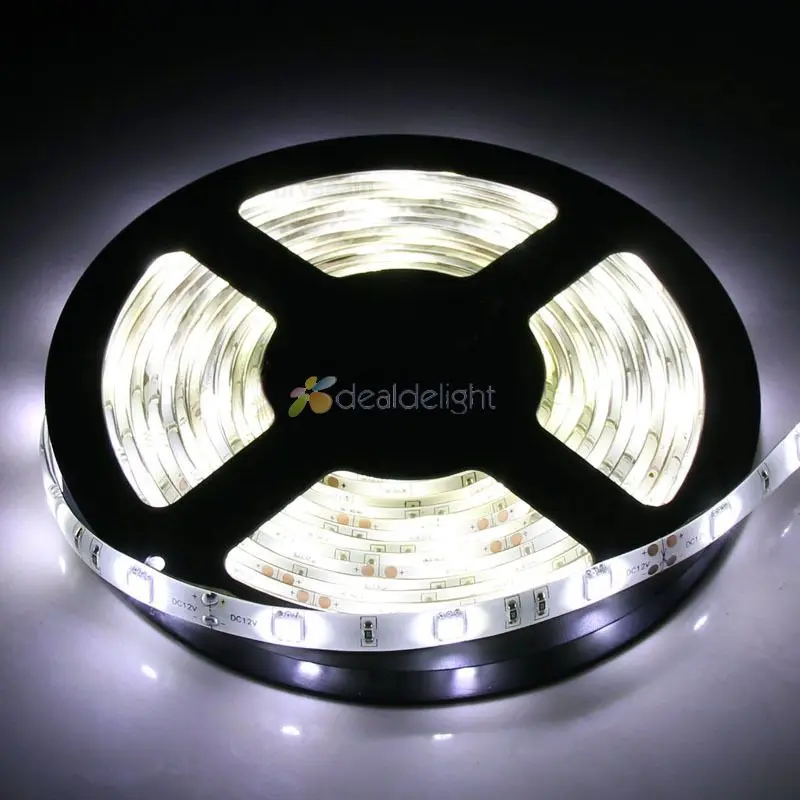 5 м 5050 SMD 150 Светодиодная лента IP65 водонепроницаемая 12 В Гибкая 30 светодиодов/м