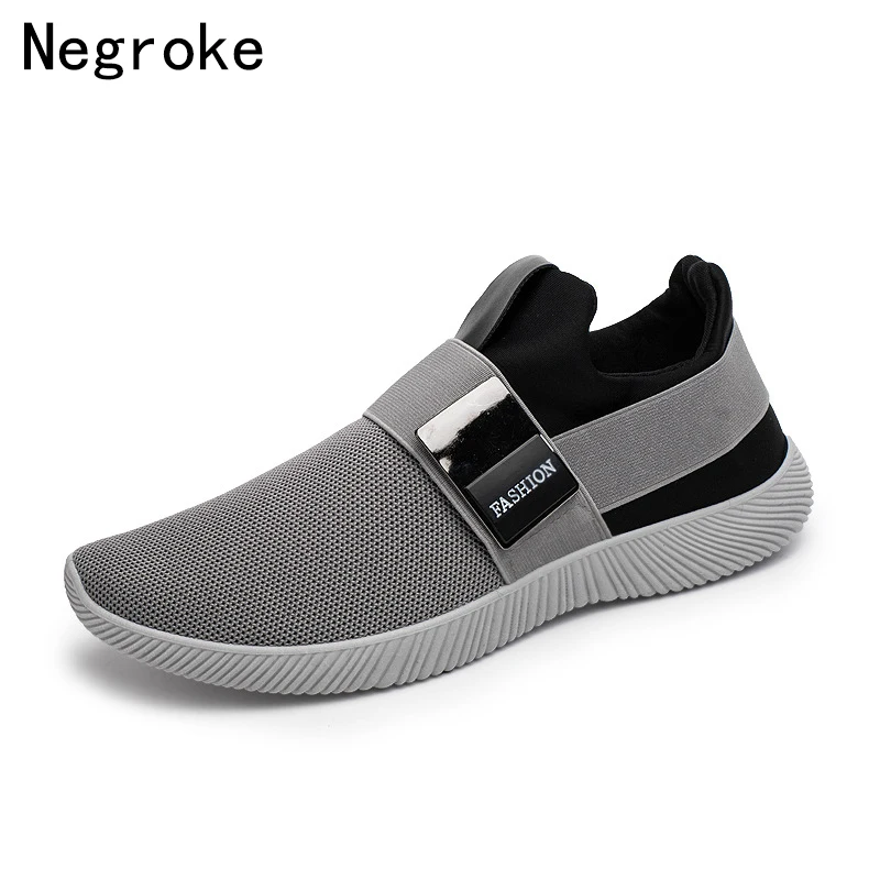 Men Casual Shoes 2019 New Men's Trainers Sneakers Male Breathable Footwear Slip On Loafers Flats Canvas Shoes Chaussure Homme