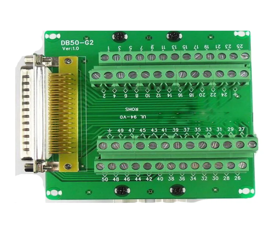 D-subコネクタ メスソケット 15-ピン 3-行ポート 端子 ブレークアウト