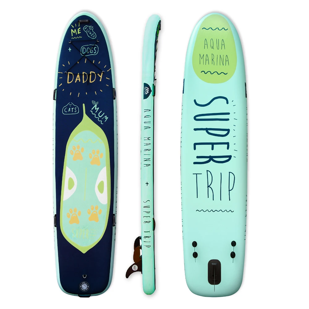 Надувная SUP sup Aqua marina super trip 12 дюймов доска для весла всей семьи|Серфинг| |