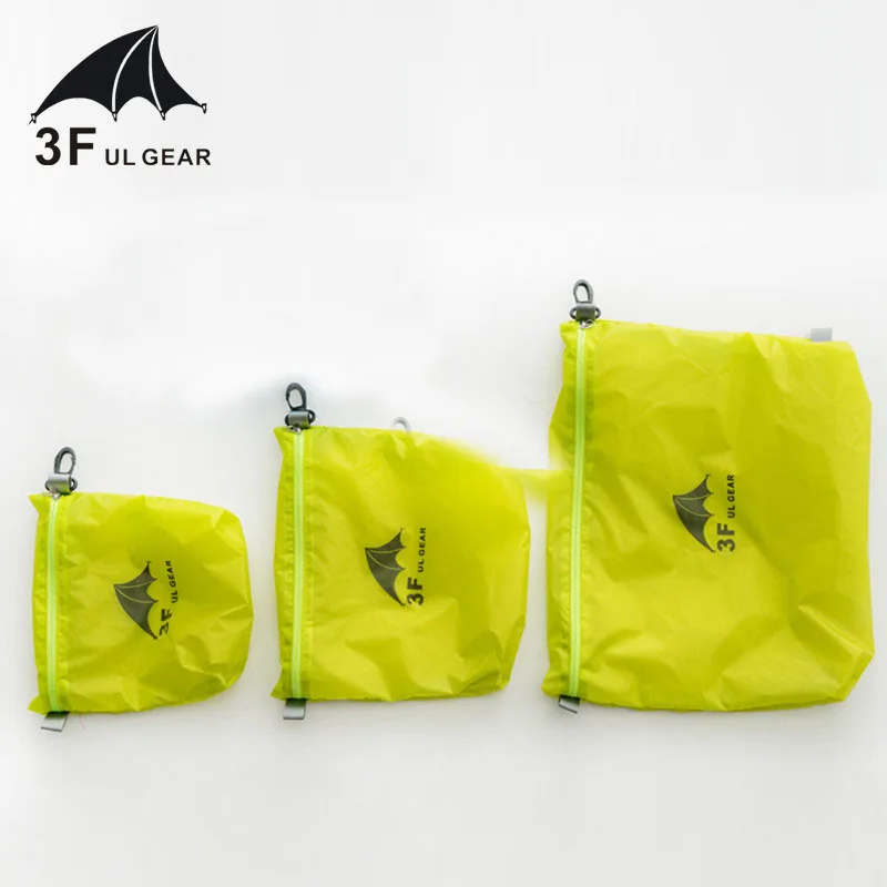 3F UL GEAR 15D силиконовая 30D Cordura Водонепроницаемая сумка для хранения мусора одежды