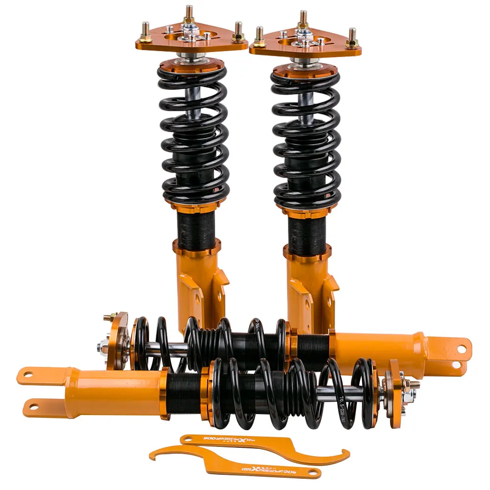 

Coilover Spring Shock Absorber Struts for Mitsubishi Lancer EVO 7 8 9 CT9A Adjust Height Front Rear Top Mount Camber Plate