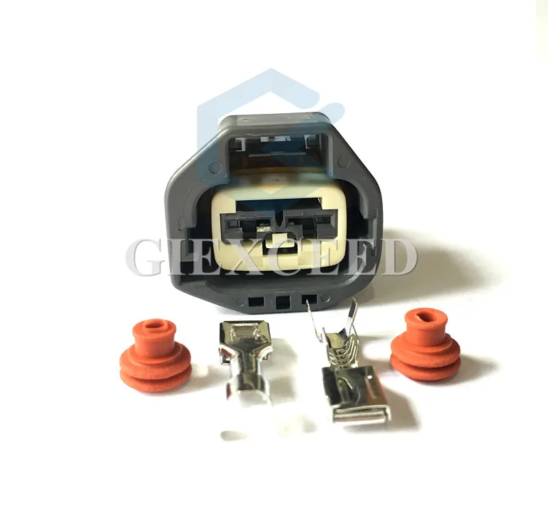 

2 Sets 2 Pin 7283-5596-10 7282-5596-10 Waterproof Automotive Electrical Connector Socket With Pins And Seals