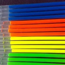 100 penloverefill креативные канцелярские принадлежности для основной Фабрики Прямые Цветные Сменные стержни для ручек конфеты цвет сменные стержни для ручек