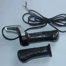 DC36V дроссельная ручка ручки светодиодный приборная панель мощность Электрический скутер на батарейках для велосипедной ручки Син acelerador