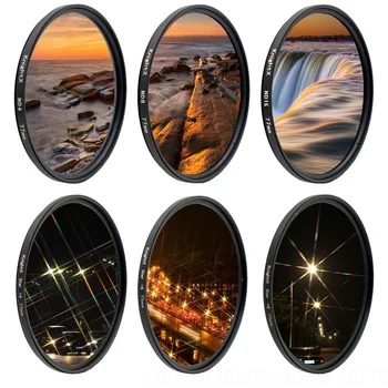 

UV ND Star Camera Lens Filter For canon nikon 49mm 52mm 55mm 58mm 62mm 67mm 72mm 77mm kit d5300 d5100 dslr accessories