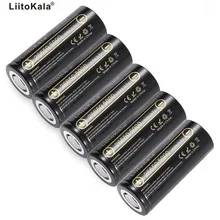 24 шт. LiitoKala Lii-50A 26650 5000mAh аккумуляторная батарея 3,7 v литий-ионные аккумуляторы