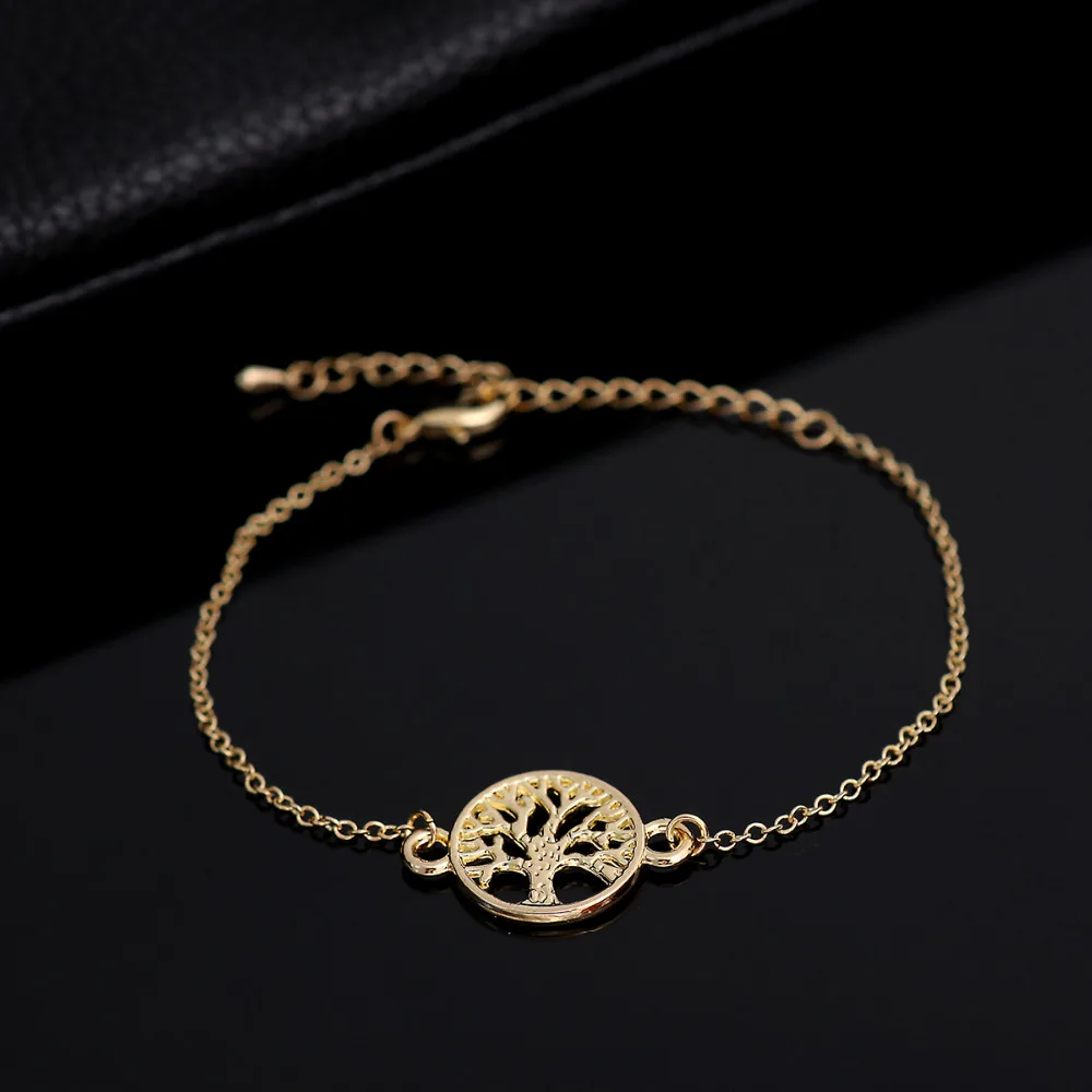 SMJEL New Fashion Tiny Tree of Life Bracelet for Women Personalized Bracelets&Bangle Birthday ...