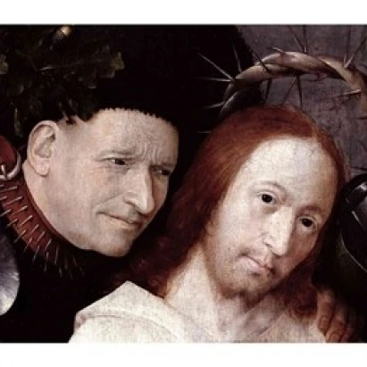 Christ Mocked Detail Poster Print by Hieronymus Bosch (24 x 18)