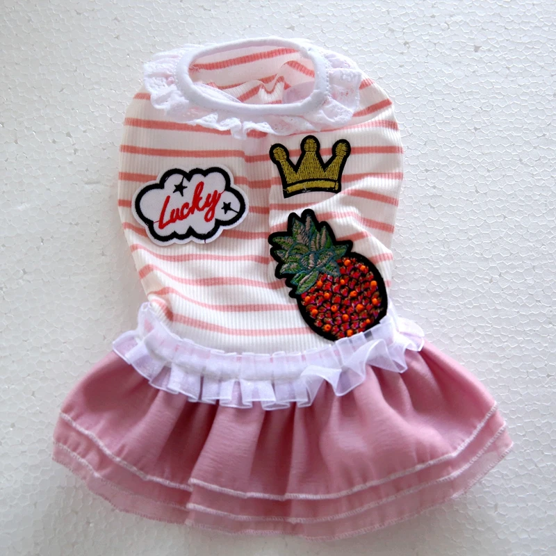 Pet Dress for Dog Puppies Animal Cat Tutu Wedding Party Skirt Clothes for Chihuahua pet dress pet dog clothes