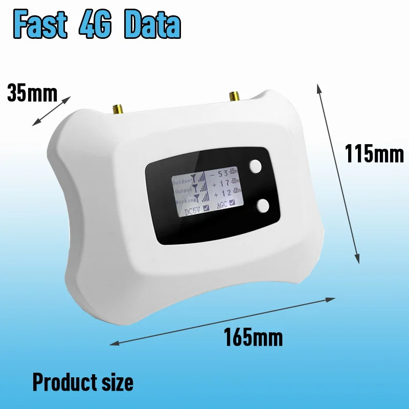 Europe LCD Display 4G LTE 800mhz Cellular Signal