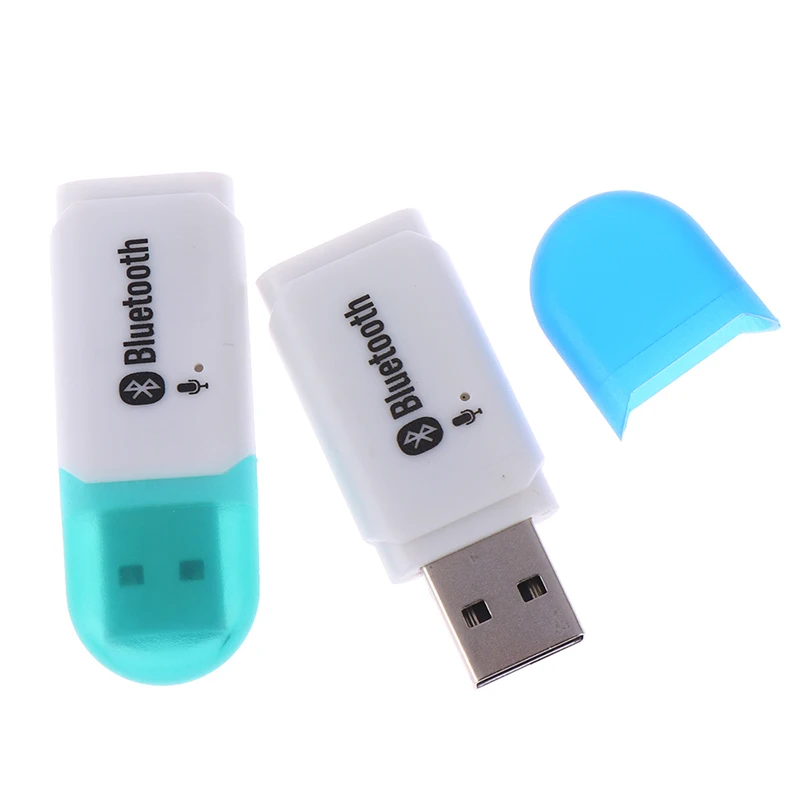 Bluetooth 5,0 беспроводной Mini-USB адаптер аудио стереоресивер автомобильный комплект с микрофоном для вычисления Автомобильный плеер динамик