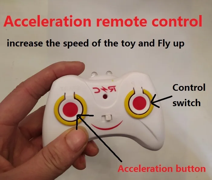 Мини-Дрон Радиоуправляемый Дрон Летающий вертолет летательный аппарат инфракрасный индукционный светодиодный светильник Радиоуправляемый Дрон детские игрушки - Цвет: Acceleration control