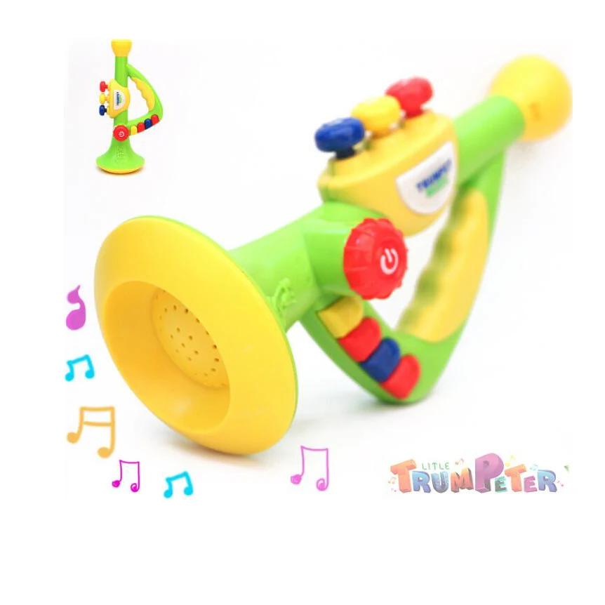 New Style Baby Trumpet Rattles Baby Toy Sounding Toys Handbell