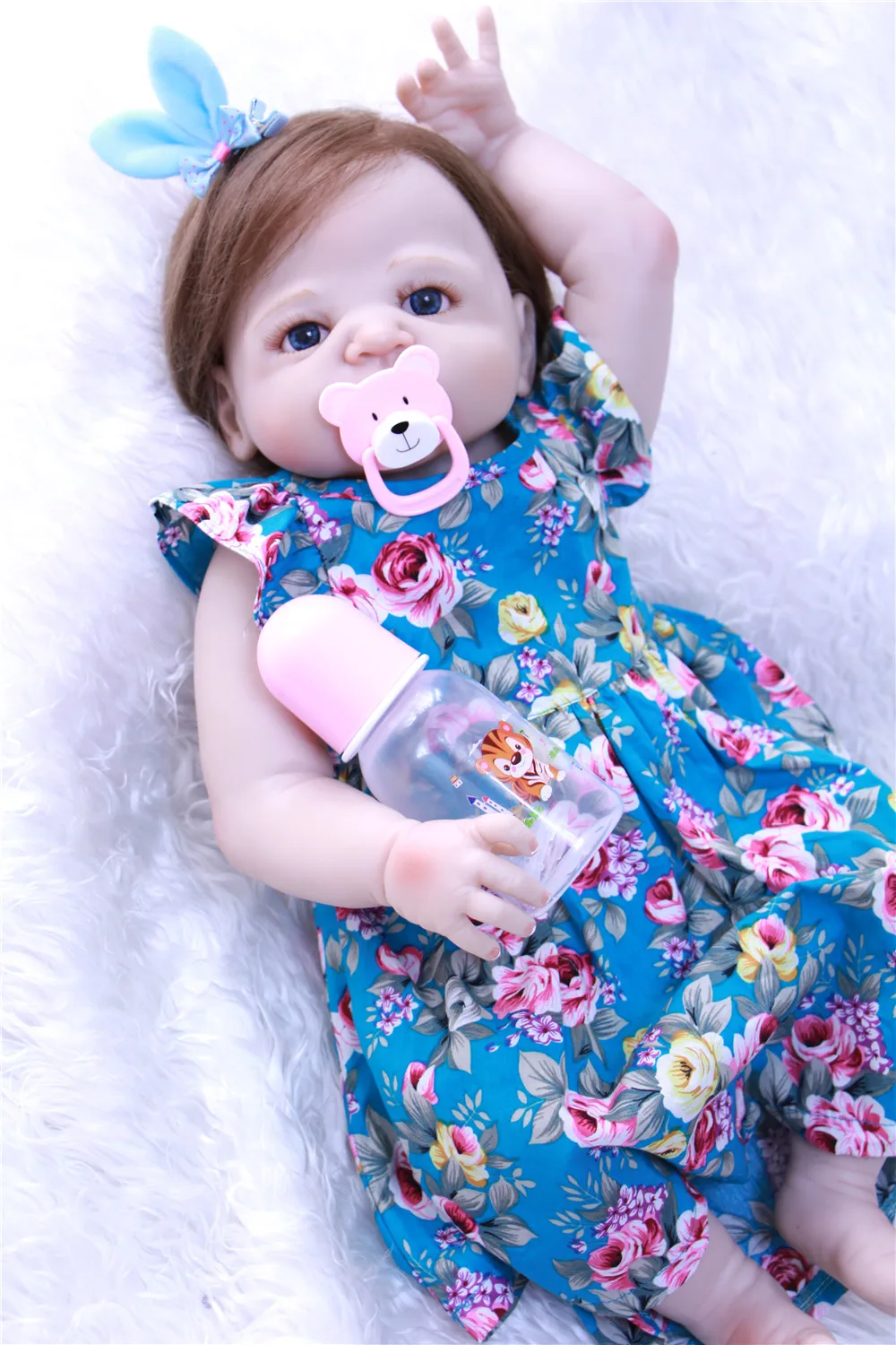 Куклы для новорожденных девочек NPK 2" полный Силиконовый reborn Baby куклы для детей подарок принцесса куклы игровой дом игрушки bonecas