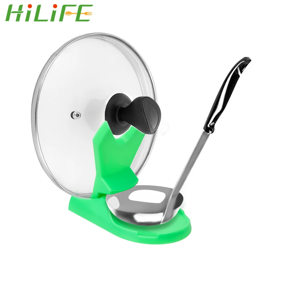 Держатель для ложки HILIFE пластиковая подставка крышек кастрюль сковородок