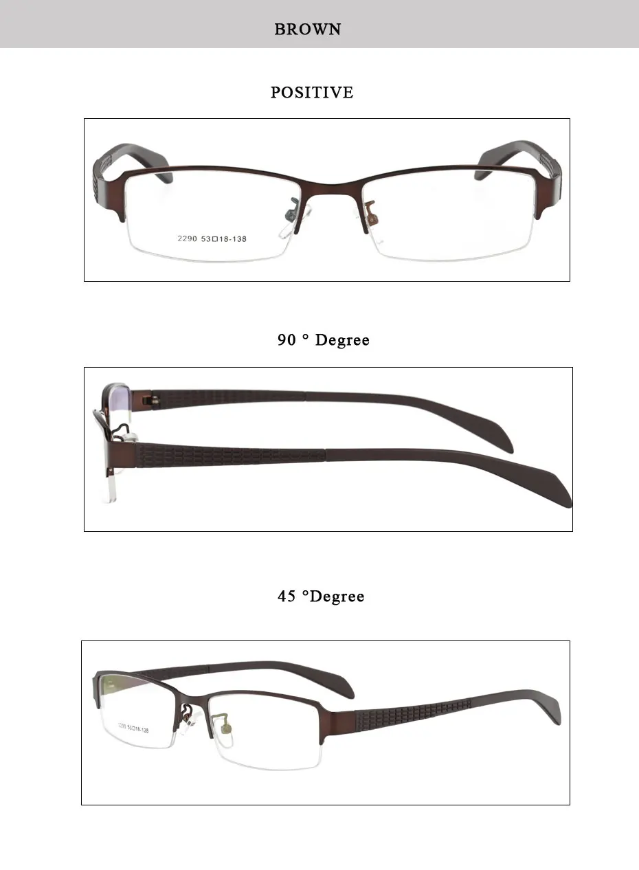 Магия Jing металлические очки по назначению очки для мужские Оптические Оправы 2290