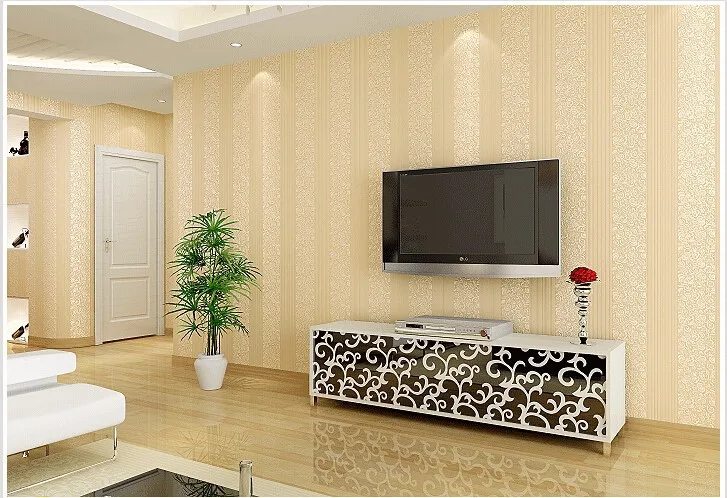 Beibehang современный минималистский вертикальные полосы стекаются 3D стереоскопического исследование спальня гостиная обои магазин для