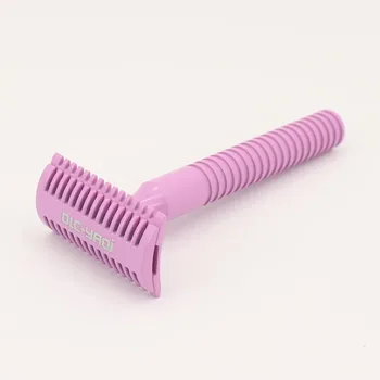 

Yaqi Lavender Purple Color Brass Handle Lady Shaving Razor