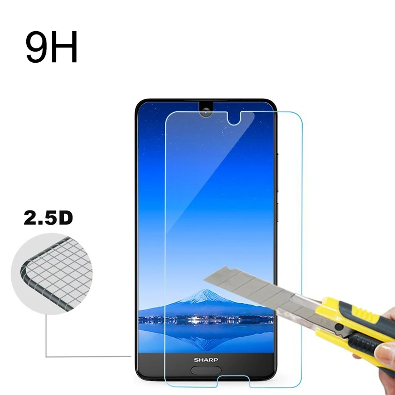 Для Sharp Aquos S2, закаленное стекло 2.5D 0,26 мм, Взрывозащищенная защитная пленка для экрана, переднее защитное стекло, пленка для Sharp Aquos S2