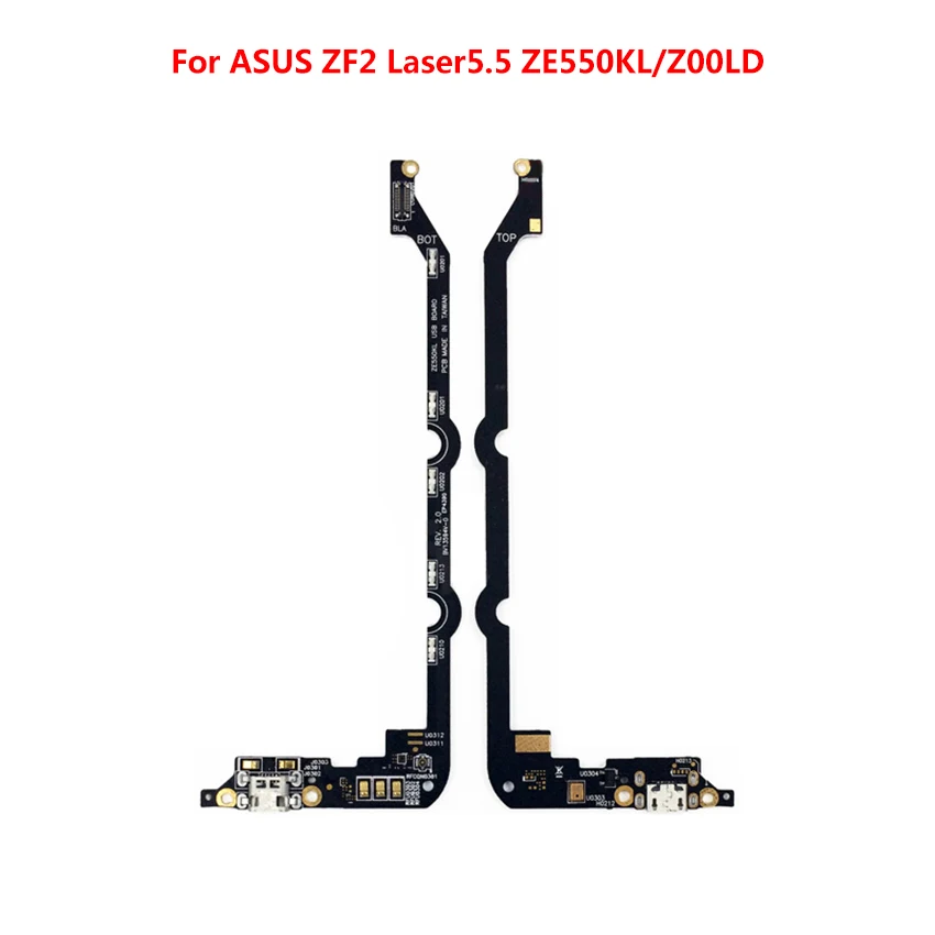 Новое зарядное устройство док-станция разъем usb зарядный порт разъем гибкий кабель для Asus Zenfone 2 Laser ZE550KL запасные части
