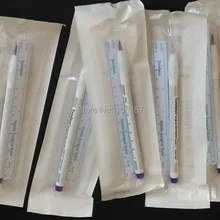 10 шт. 1.0 мм татуировки перманентный Макияж маркер с 1 шт. стерильные правитель набор для постоянного Макияж для бровей средства ухода за губами питания