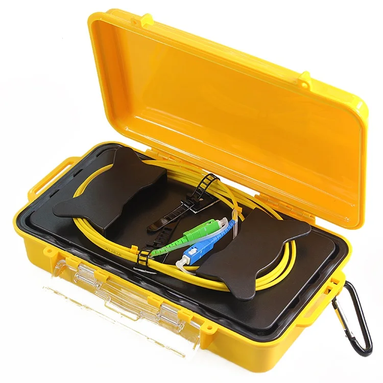 

OTDR Launch Fiber Testing Box Coil Circle 1km SM SC/UPC-SC/APC