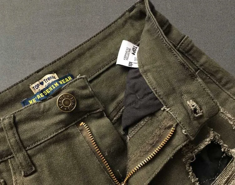 Плюс размеры 3XL женские пикантные рваные промывают Проблемные миди короткие джинсы высота талии тонкий эластичный джинсовые шорты