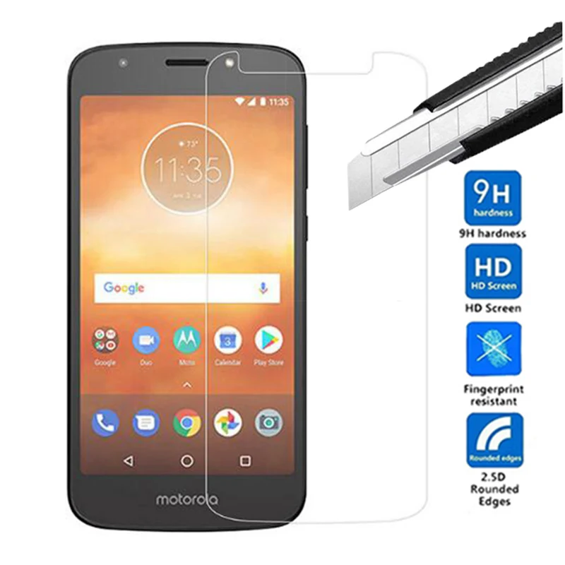Закаленное стекло для Motorola Moto E5 Plus Взрывозащищенная защитная пленка экрана Play