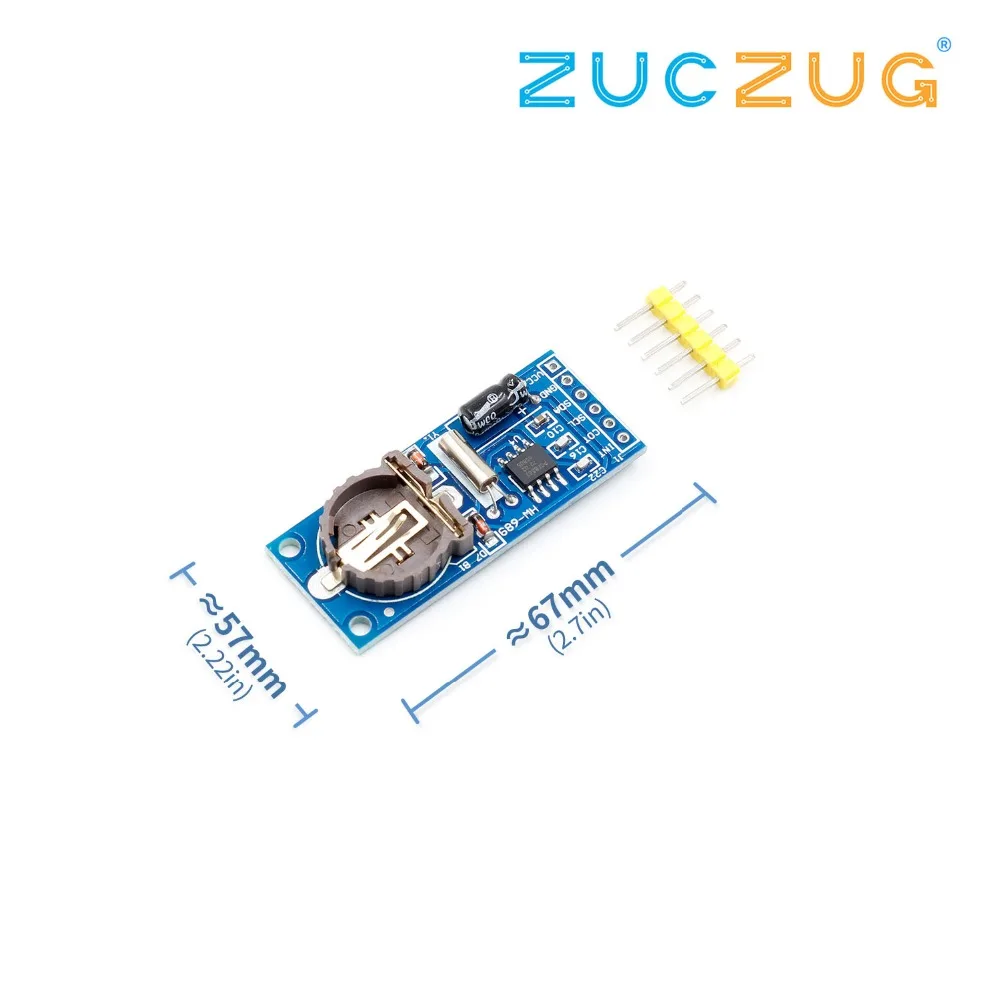 

Arsmundi New PCF8563 PCF8563T 8563 IIC Real Time Clock RTC Module Board Good than DS3231 AT24C32