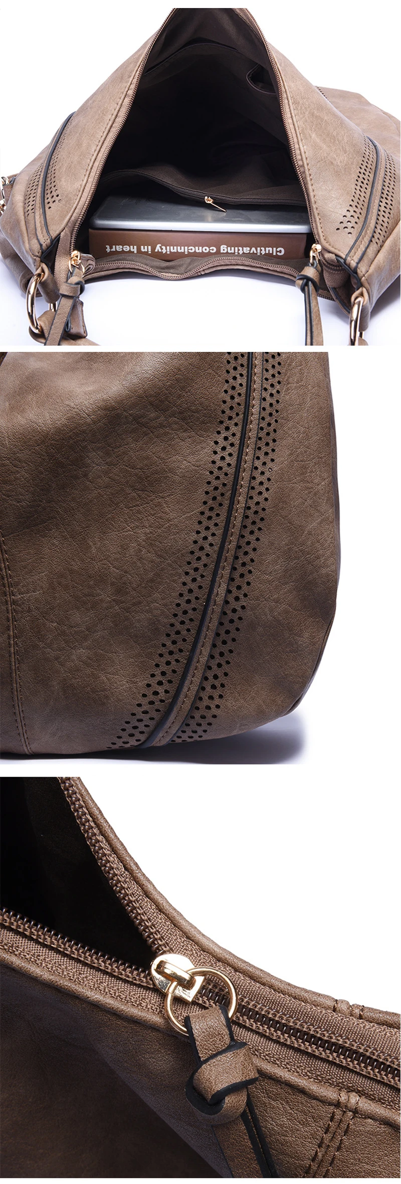 ombro hobo bolsas para as mulheres couro