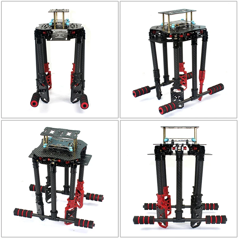  DIY X4 560mm Carbon Fiber Foldable Frame Kit with Foldable Landing Gear 3508 580KV Motor 40A ESC 14
