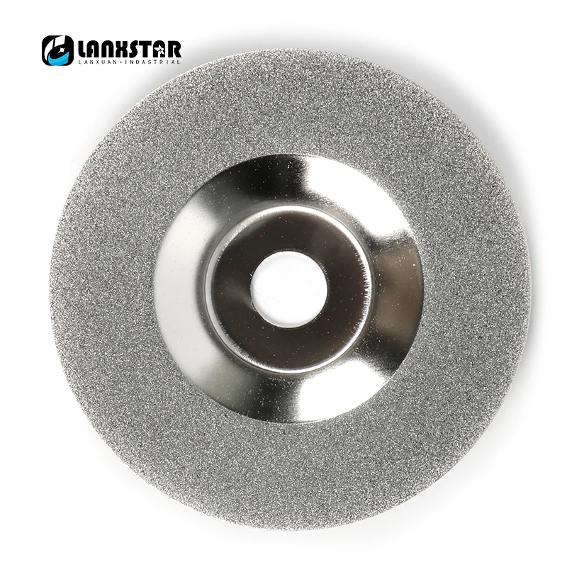 Grind Reduced Sparking Wheel Glass Diamond Grinding Disc 4" Angle